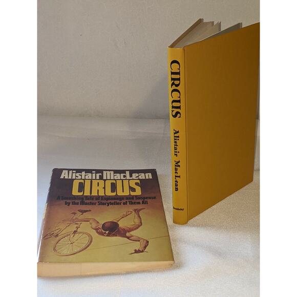 Alistair McLean Circus 1975 Used Hardback - Picture 12 of 12